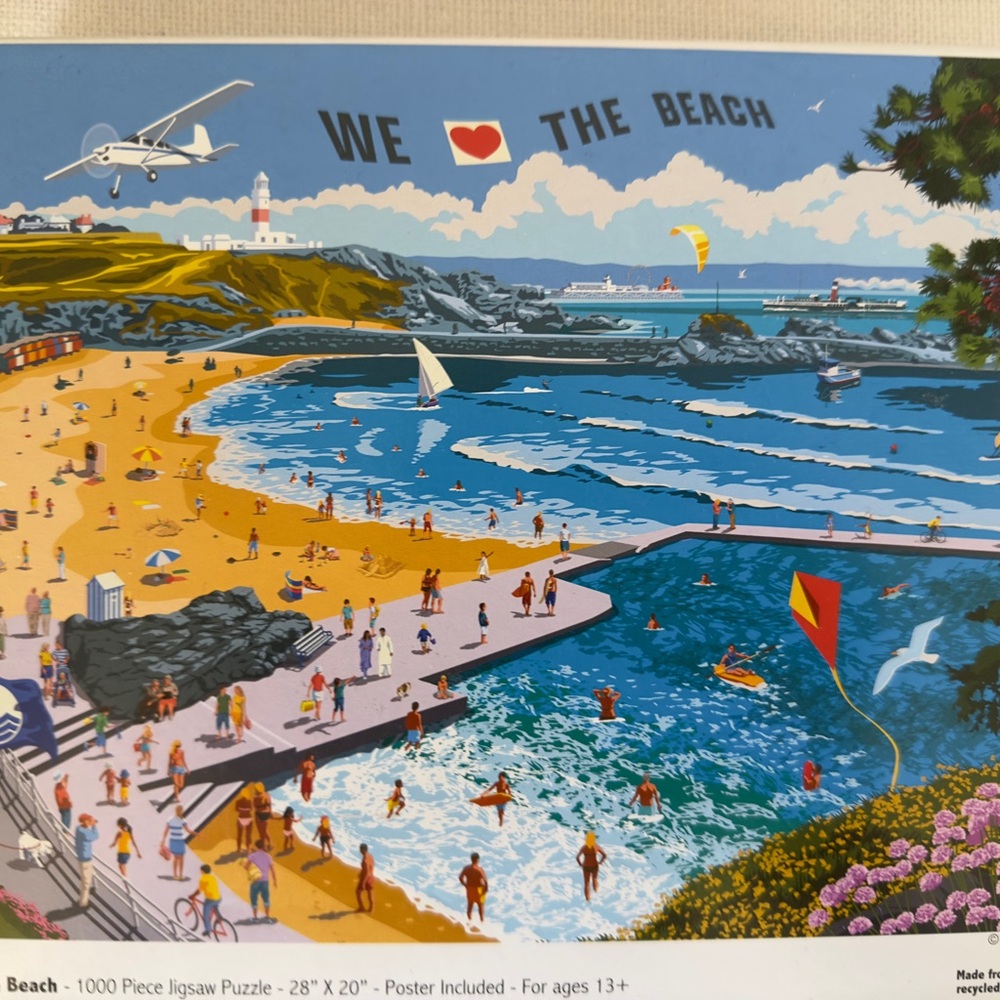 Beach Scene Jigsaw Puzzle